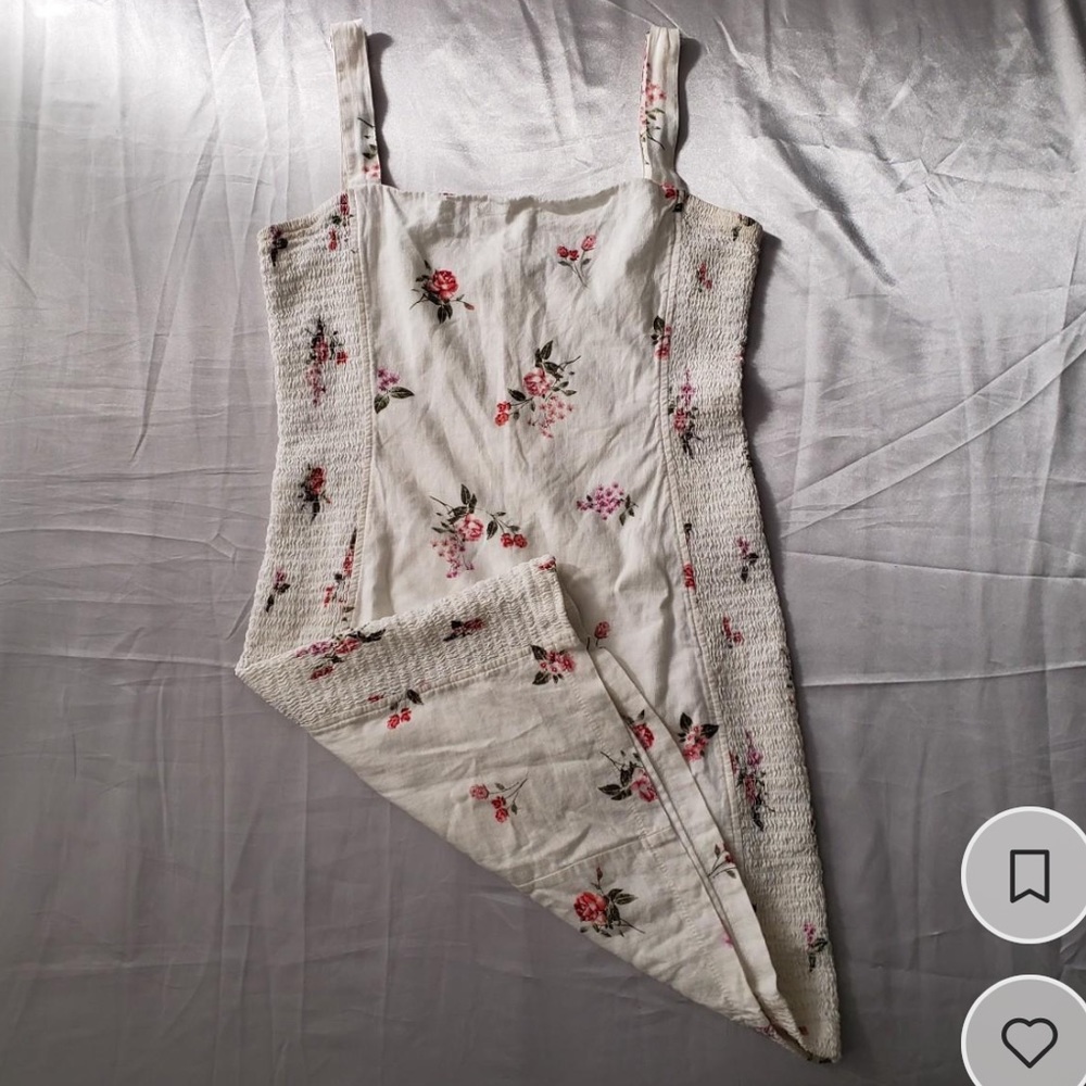 Forever 21 Floral Mini Bodycon Dress